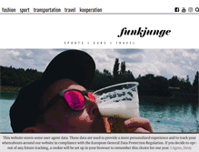 Tablet Screenshot of funkjunge.com